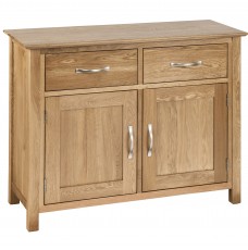 Devonshire New Oak Sideboard with 2 Drawers and 2 Doors